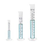 Plastic Graduated Cylinder Set - 10ml, 50ml, 100ml