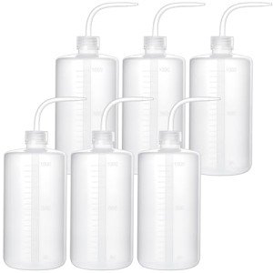 Lainballow 6-Pack 1000ml Wash Bottles