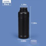 High-Density Polyethylene Reagent Bottles (2-Pack)