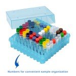CryoKing 100-Well Polypropylene Freezer Boxes, Case of 20