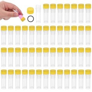 48 Pack of 1mL Plastic Cryogenic Vials