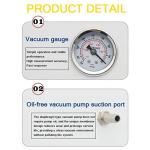 Mini Oil-Free Lab Vacuum Pump 10L/min Flow