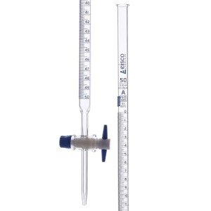 Eisco Labs 50mL Class A Burette with Stopcock