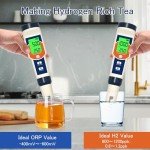 Hydrogen Water Tester: 4-in-1 pH & ORP Kit