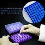 96 Well PCR Tube Rack with Lid - 6 Pack