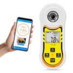 Smart Refractometer for Brix and Salinity Testing