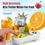 Smart Refractometer for Brix and Salinity Testing