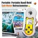Smart Refractometer for Brix and Salinity Testing