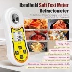 Smart Refractometer for Brix and Salinity Testing