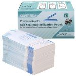 200 Self-Seal Sterilization Pouches for Dental Tools