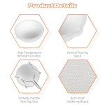Naajop Lab Crucibles Set with Pour Spout
