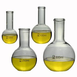 Flat Bottom Boiling Flask Set - 4 Sizes