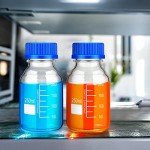 12 Pack Borosilicate Media Storage Bottles - 250ml