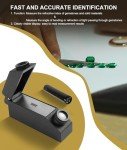 Portable Jewelry Refractometer with Reflective Index Fluid