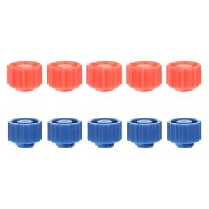 100pcs Luer Lock Caps for Feeding Tubes
