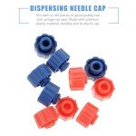 100pcs Luer Lock Caps for Feeding Tubes
