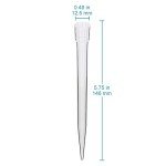 StonyLab 5ml Universal Pipette Tips, 20 Pack