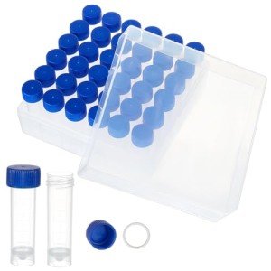 OLYCRAFT 36-Pack 5ml Cryo Tubes with Caps