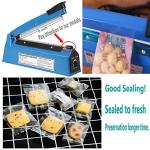 8-Inch Impulse Heat Sealer for Plastic Bags