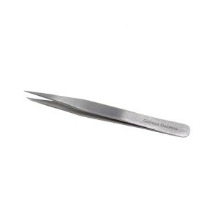 Precision Stainless Steel Forceps for Microscopic Tasks