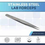Precision Stainless Steel Forceps for Microscopic Tasks