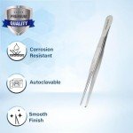 Stainless Steel Blunt Tissue Forceps – 4.5 Inch