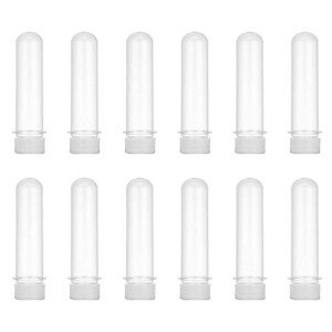 12-Pack Multipurpose Plastic Test Tubes and Bottles