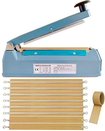 8-Inch Impulse Heat Sealer for Mylar Bags