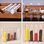 12-Pack Multipurpose Plastic Test Tubes and Bottles