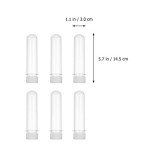12-Pack Multipurpose Plastic Test Tubes and Bottles