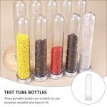 12-Pack Multipurpose Plastic Test Tubes and Bottles