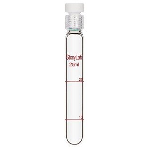 Stonylab Graduated Borosilicate Test Tube with Cap