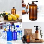 PATIKIL 48-Pack 30ml Glass Sample Bottles