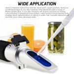 Dual Scale Brix Salinity Refractometer with ATC