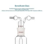 Stonylab Borosilicate Gas Washing Bottle, 250ml