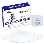 Zkupanx High-Clarity Microscope Slides and Coverslips Set