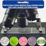 Zkupanx High-Clarity Microscope Slides and Coverslips Set