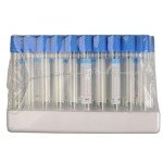 VNisenllc 2ml Light Blue Blood Collection Tubes, 100pcs
