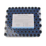 VNisenllc 2ml Light Blue Blood Collection Tubes, 100pcs