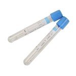 VNisenllc 2ml Light Blue Blood Collection Tubes, 100pcs