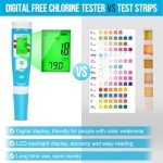 7-in-1 Digital pH and Chlorine Meter