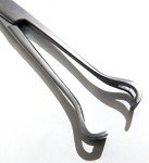 6.4" Stainless Steel Babcock Tissue Forceps