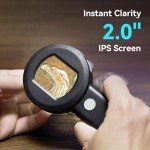 HP30 USB Digital Microscope with Light and Screen