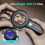HP30 USB Digital Microscope with Light and Screen