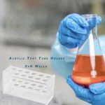 Acrylic Test Tube Holder Rack for 25ML Tubes