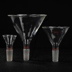100 mm Glass Short Stem Powder Funnel