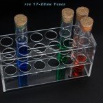 Acrylic Test Tube Holder Rack for 25ML Tubes