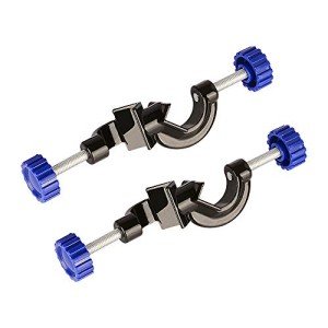 2-Pack Adjustable Bosshead Clamp Holders for Labs