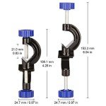2-Pack Adjustable Bosshead Clamp Holders for Labs