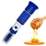 3-in-1 Honey Refractometer for Brix and Moisture
